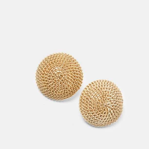 New 🎅 Round Chain Earrings - Picture 2 of 3